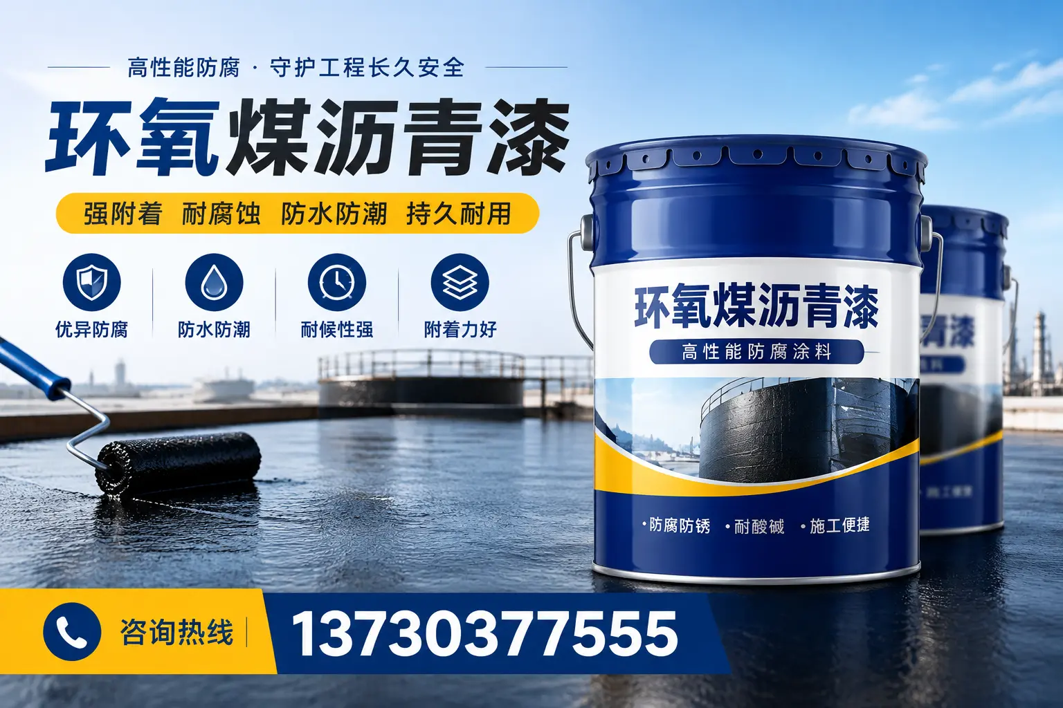 如何判断环氧煤沥青漆的质量？河西消费者指南